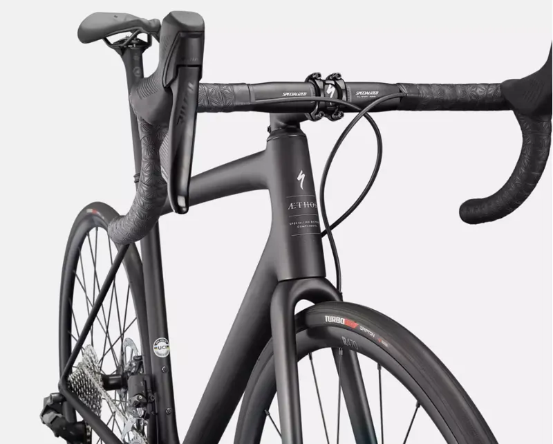 Specialized Aethos Comp Rival eTap AXS Carbon Road Bike 2023 in Black-5